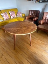 DAVID JOEL LTD MID CENTURY 42" DIAMETER ROUND TABLE 50S UTILITY KINGSTON BY PASS