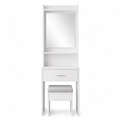 White makeup dressing - white,