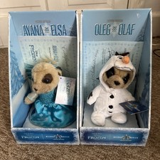 Disney Frozen Oleg As Olaf and Ayana As Elsa Compare The Meerkat Limited Edition