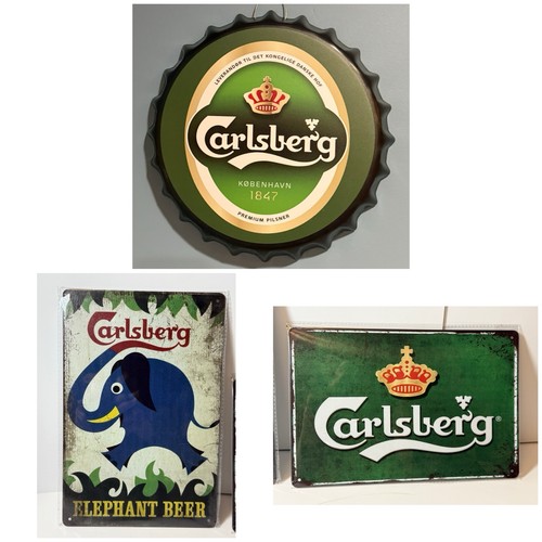 Carlsberg beer sign lot - sign,