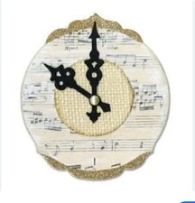 Sizzix Bigz Die – Ornate Clock & Hands - Craft Die Cutter