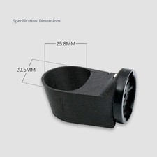 3K Carbon Carbon Bracket Giant D-Fuse Light Mount D-FUSE Compatibility