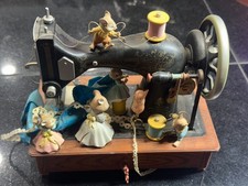 Enesco Sewing Machine Mice Sew
