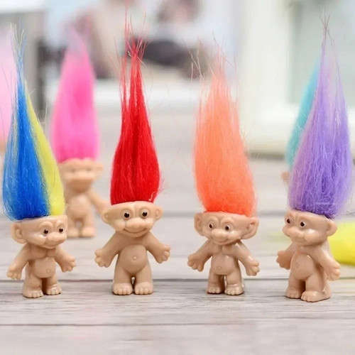 10pcs mini troll - troll, dolls