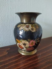 VINTAGE CLOISONNE VASE approx