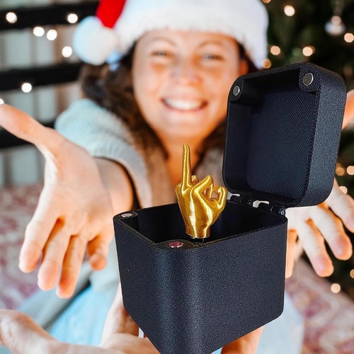 Middle finger box - middle,