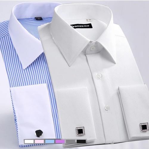 Men french cuff - dress, shirt