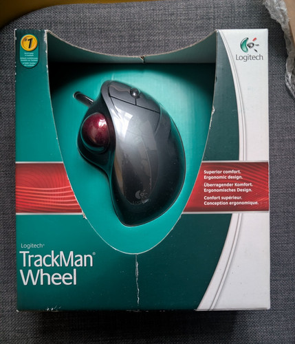 Logitech trackman trackball - logitech,