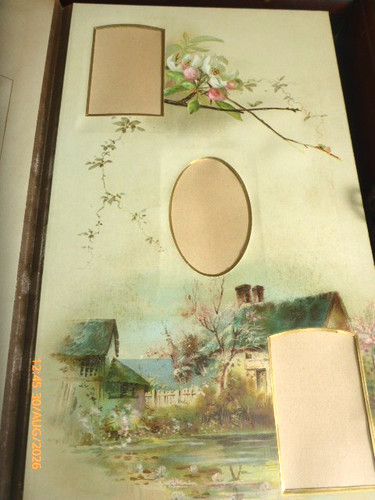 Antique photograph album