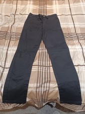 boys black chinos for 10 yr old from next