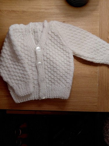 Babies hand knitted cardigan - babies,