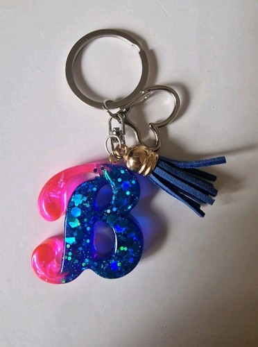 Handmade resin initial b - handmade,