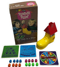 OLD LADY IN A SHOE : 1970's Romper Room Vintage Game - By Airfix  In Vgc For Age