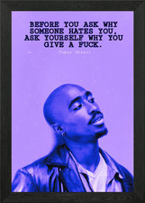 Tupac Shakur Quote Portrait