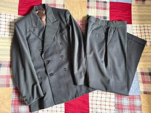 Vintage 1950s double breasted - 1950s,