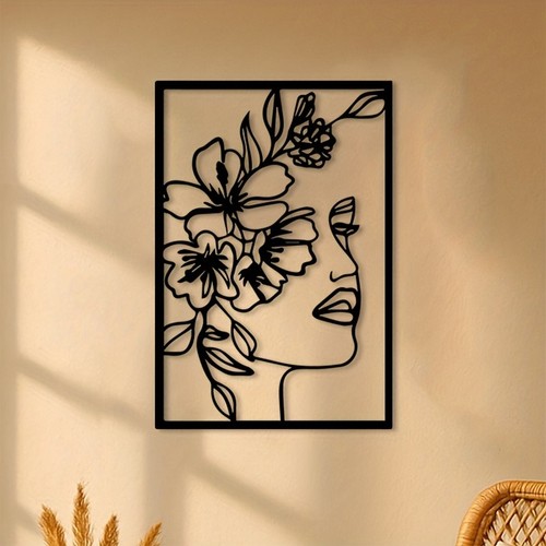 Metal wall art decor - wall, modern