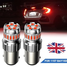 380 1157 Led Brake Light Bulbs Red Bay15d P21/5w Car Stop Tail Light Bulbs 12v