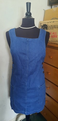 Denim side buttoned - denim,