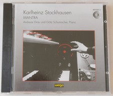 Karlheinz Stockhausen - Stockhausen: Mantra (1995) Wergo CD - Piano Music