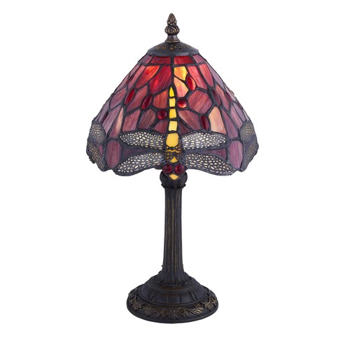 Tiffany red dragonfly 36cm - dragonfly,