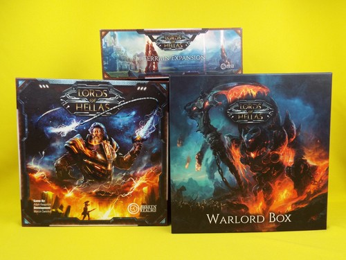 Lords hellas board game - board,