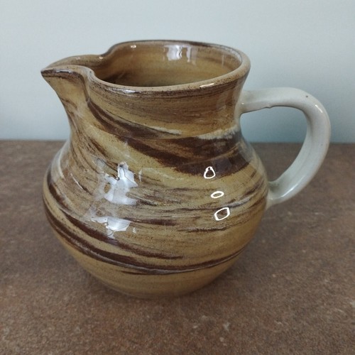 Vintage studio pottery brown - pottery,,