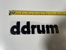 Ddrum Logo Decal 8” - White