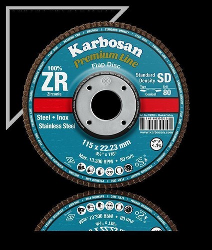 Karbosan flap disc - karbosan, blue