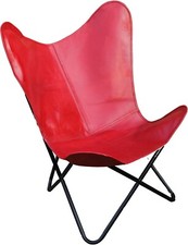 Chair leather butterfly living - chair,
