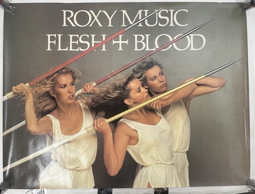 Vintage roxy music flesh - music, +