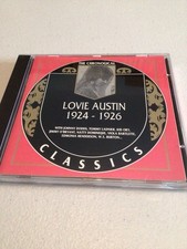 Lovie Austin The Chronological 1924-1926 Classics 756 rare Blues CD Johnny Dodds