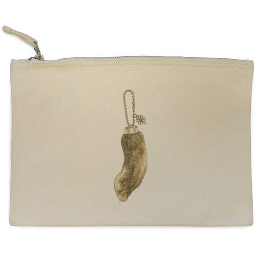 Lucky rabbit foot - 'lucky, zip