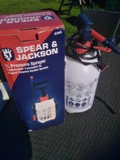 Spear And Jackson Pump Sprayer Garden Pressure Spray Bottle 5L
