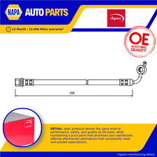 Brake Hose fits TOYOTA HI-ACE