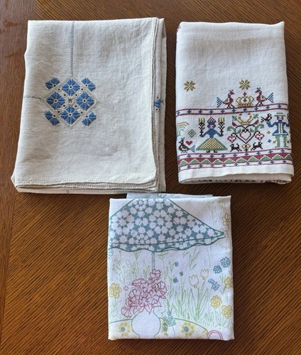 Vintage lot linens - vintage, linens~2