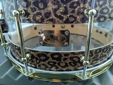 SJC Custom Snare Drum 14x7 Hybrid Maple/acrylic