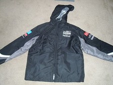 WRC RALLY CHAMPIONSHIP  HEAVY WEIGHT BLACK COAT OFFICIAL WRC