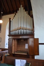 Organ St Peter's church Bishop