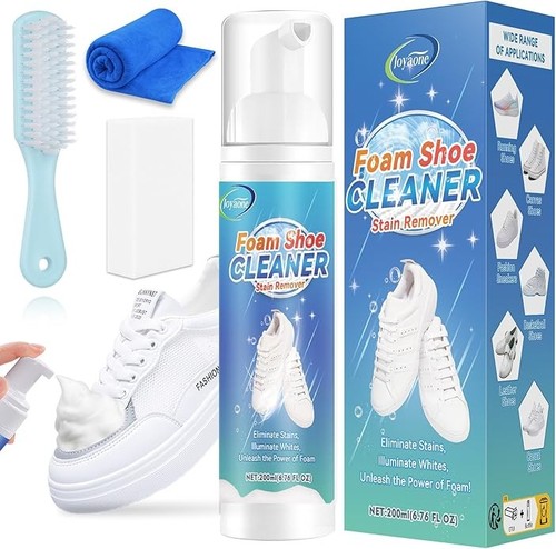 White shoe cleaner - safe, &