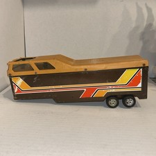 VINTAGE ERTL  WESTERN CHAMPIONSHIP RODEO PLAY HORSE TRAILER 18” Living Quarters