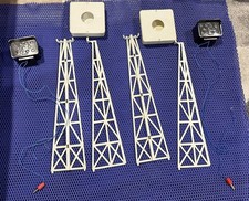 Subbuteo Continental Floodlights,pitch,Goal,players,Balls,rule Book,trophy