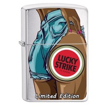 ZIPPO Lucky Strike Anime Girl