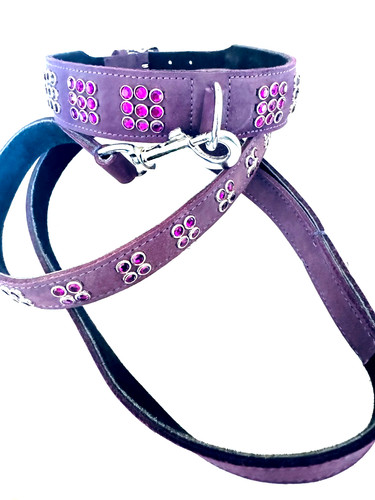 Purple nubuck real - nubuck, leather