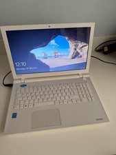 Toshiba Satellite White Laptop