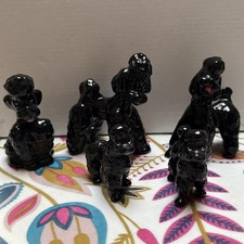 Group Of Vintage Kitsch Poodles