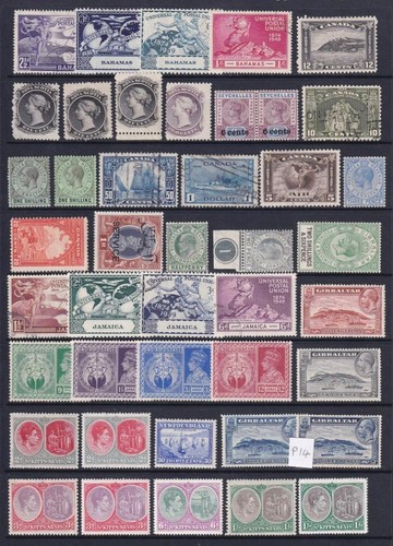 British commonwealth stamps - british,