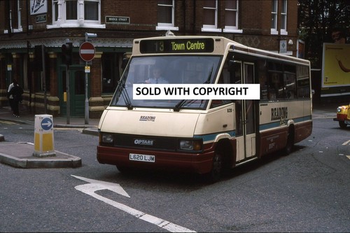 Bus slide 35mm reading buses - reading,