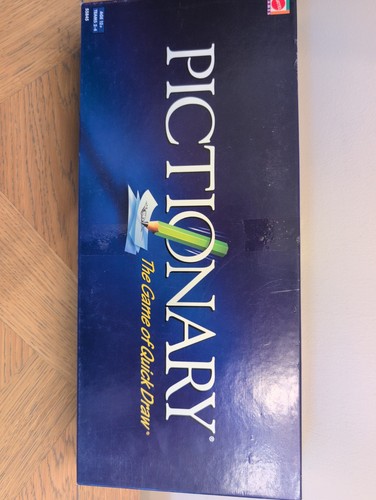 Mattel pictionary board game - mattel,