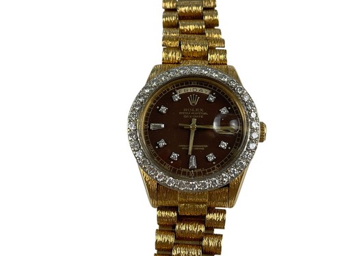 Rolex 18k yellow gold oyster - yellow,