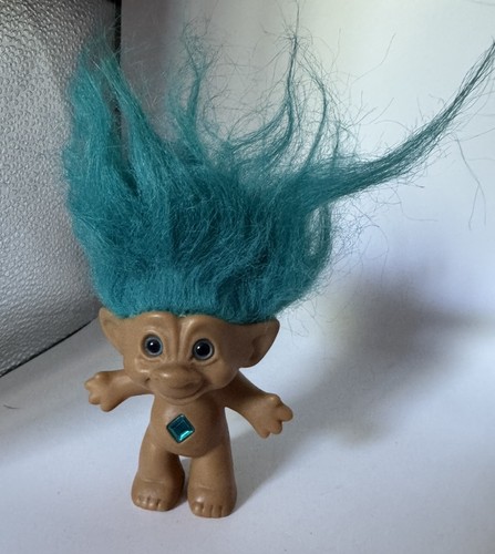 Vintage treasure troll - , blue